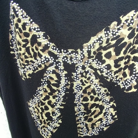 205 Tub - Annabelle U.S.A black and leopard Top 2X - Picture 5 of 8